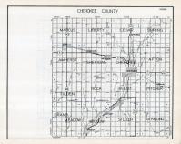 Cherokee County Map, Iowa State Atlas 1930c